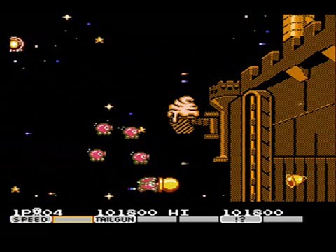 Parodius Da! - ( Famicom / Nes ) - Full Playthrough - No Hits Run
