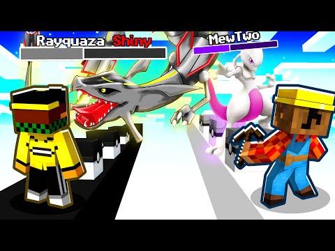 MINECRAFT BUT ALL COLORED POKEMON ARE BANNED!