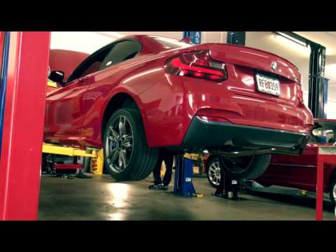 2016 M235i H&R Springs install