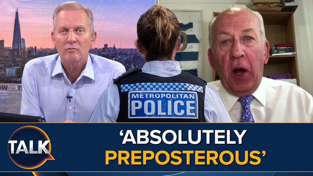 Video: TalkTV segment claims £631M UK police DEI spend since 2020 amid trans prison policy disputes