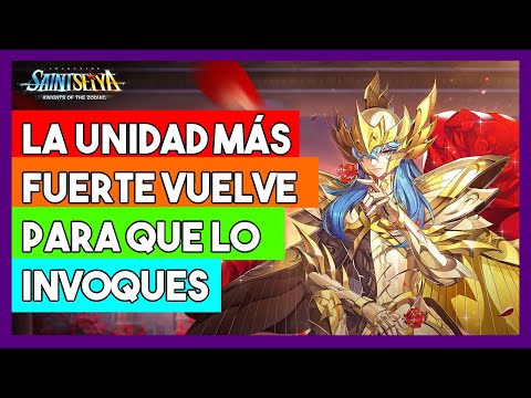 Regresa la unidad MAS PODEROSA de SSAKOTZ por si aun no la tienes! Aprovecha - Saint Seiya Awakening