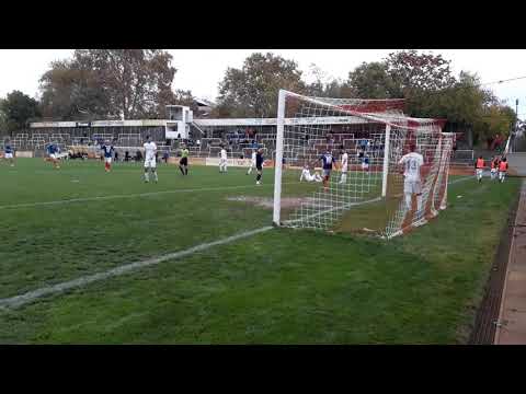VfR Mannheim - TSV Wieblingen / Das 2:0 durch Fabian Wild (Eigentor)