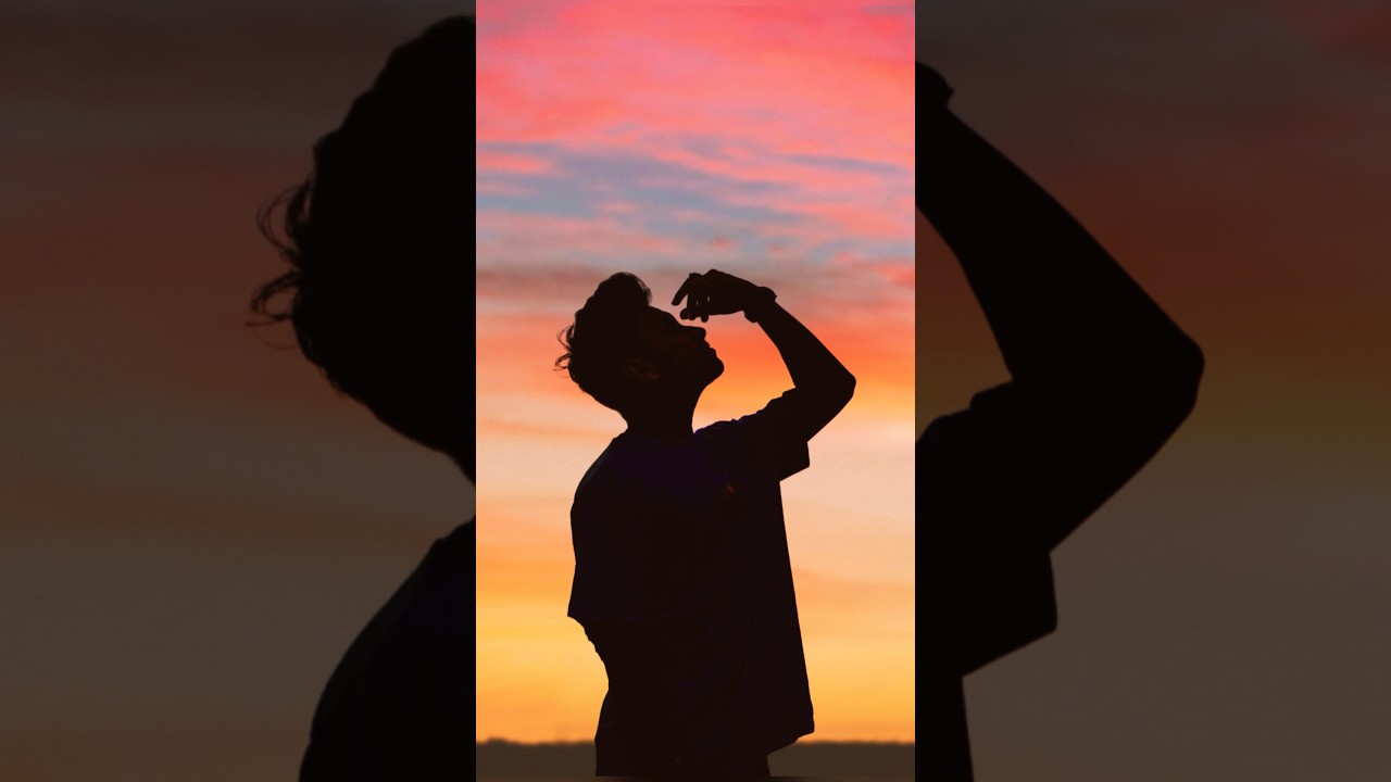 Creative Sunset photo editing 😍 #photoediting #jigarvandravala