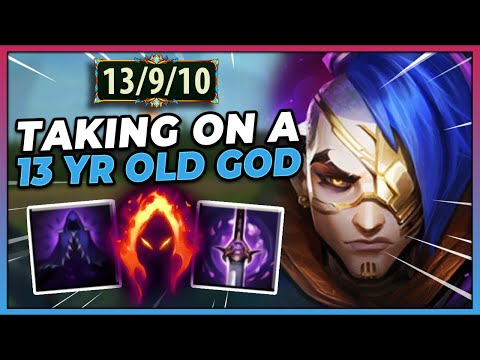 I Turned 23 And Had To Face The Best 13 Year Old Jungler (Gryffinn is INSANE!) - League of Legends