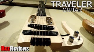 Video thumbnail for Traveler Guitar Pro-series Hybrid Acoustic/Electric ~ Rex Reviews by TiborasaurusRex
