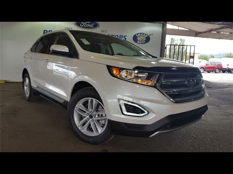 White 2017 Ford Edge SEL AWD Review Prince George BC - Prince George Motors