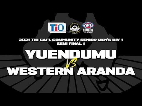 2021 TIO CAFL Community Senior Men's Div 1 Semi Final 1: Yuendumu vs Western Aranda