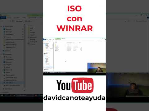 🖥️ Cómo crear una imagen ISO con WinRAR (GRATIS, FÁCIL y RÁPIDO) 📀 #shortvideo