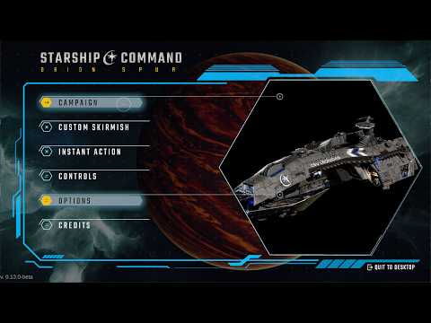 FIRST LOOK and Playthrough - Just Released! Starship Command Orion Spur