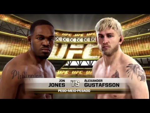 Jon Jones Vs Alexander Gustafsson Simulation EA Sports UFC