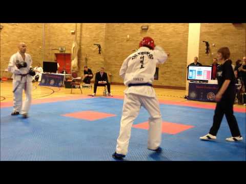 UKITF Welsh Championships 2012: Chris Devine Sparring