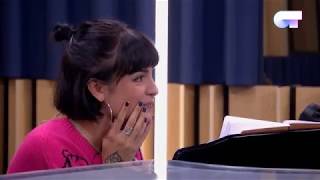 NATALIA le enseña a MANU la canción que ha COMPUESTO I OT 2018