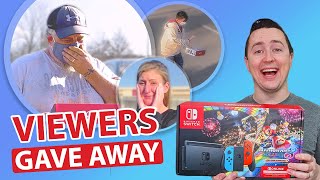 Making this video MADE ME CRY (Nintendo Switch give away)