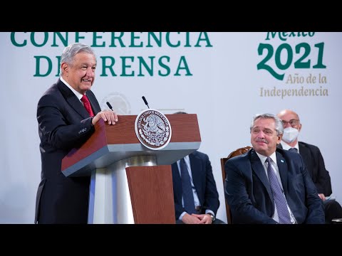 México y Argentina estrechan relación bilateral. Conferencia presidente AMLO