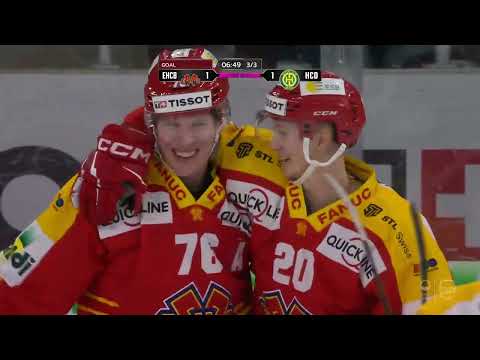 EHC Biel vs. HC Davos 2:1 n.P (21.12.2024)