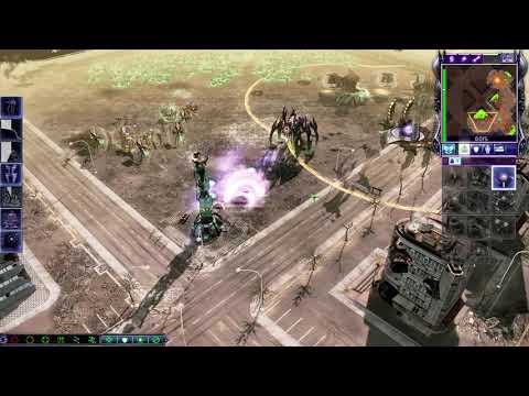 C&C3: Kane's Wrath: 1 vs 1x brutal, 2 hard AI, Reaper -17, no commentary