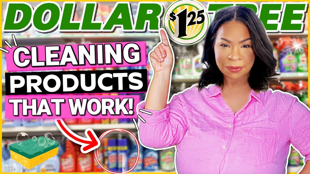 15 *MAGIC* Dollar Tree Cleaning Products You Need To BUY! (save time &amp; money NOW)