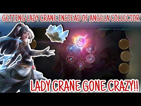 GETTING GUINEVERE LADY CRANE INSTEAD OF ANGELA COLLECTOR - TUTORIAL - NO MERCY - MOBILE LEGENDS