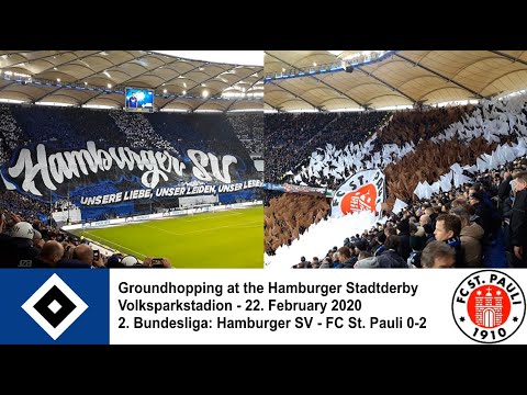 Groundhopping at the Hamburger Stadtderby 2020 | Hamburger SV - FC St. Pauli 0-2
