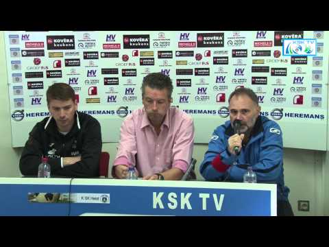KSK TV ... K.SK. Heist - K.S.V. Roeselare - Persconferentie
