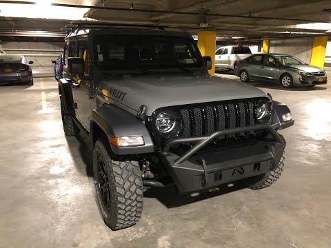 Jeep JL - Fab Fours Stubby Front Bumper Install