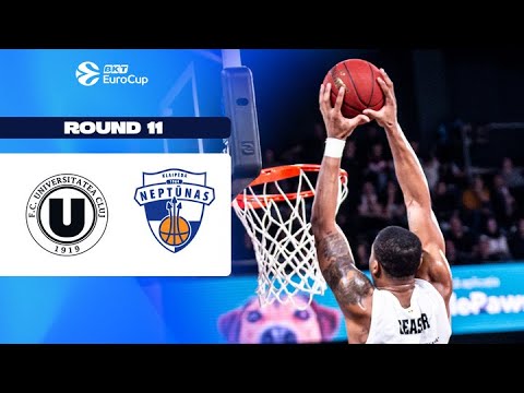 U-BT Cluj-Napoca - Neptunas Klaipeda | Round 11 | EuroCup Basketball 2025-26