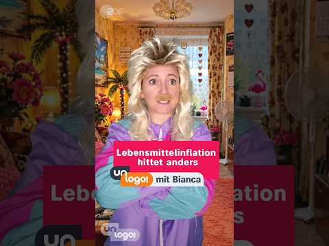 Lebensmittelinflation hittet anders | un.logo! #shorts
