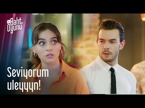 Bora Tüm Ofise Aşkını İlan Etti - Baht Oyunu