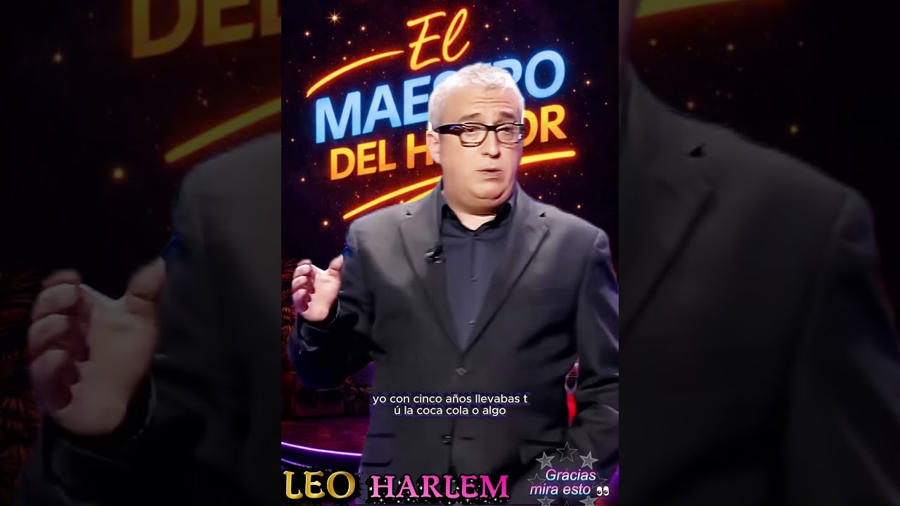 Leo Harlem🤣 Solo habla… y mata de risa011