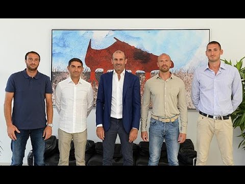 Presentazione Staff Tecnico Calcio Catania