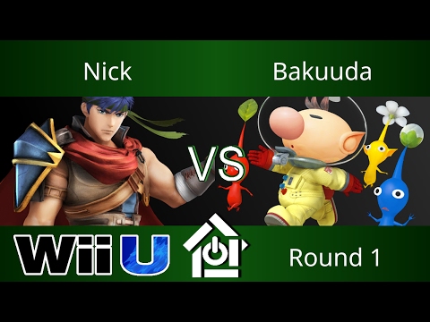 Typo House Macon 5/30/17 - Nick (Ike) vs Bakuuda (Olimar) - Smash 4 Round 1