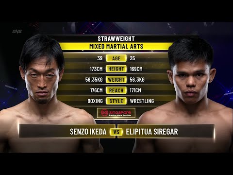 Senzo Ikeda vs Elipitua Siregar full fight