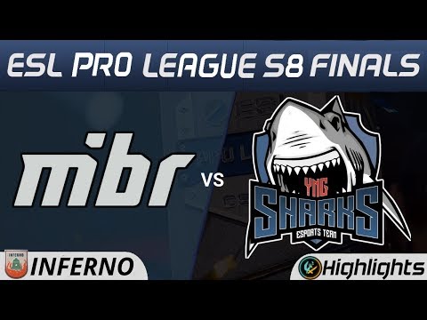 Mibr Vs Sharks INFERNO   ESL Pro League S8 Finals