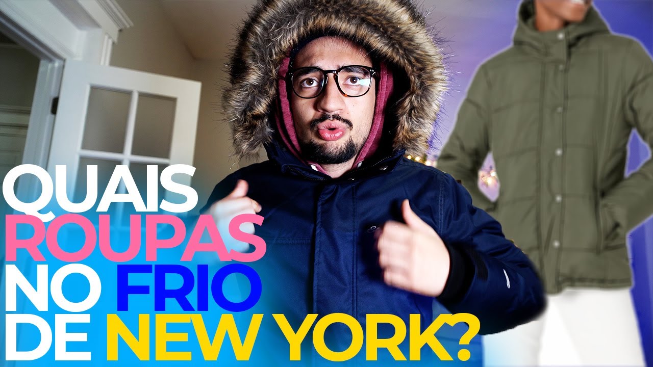 QUAIS ROUPAS USAR NO INVERNO DE NOVA YORK? | Guia de Roupas e acessórios de Inverno do Batrick