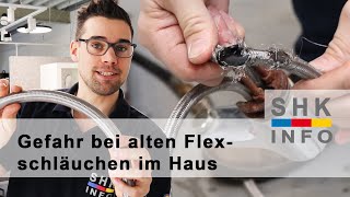 Wasserschäden durch Panzerschläuche