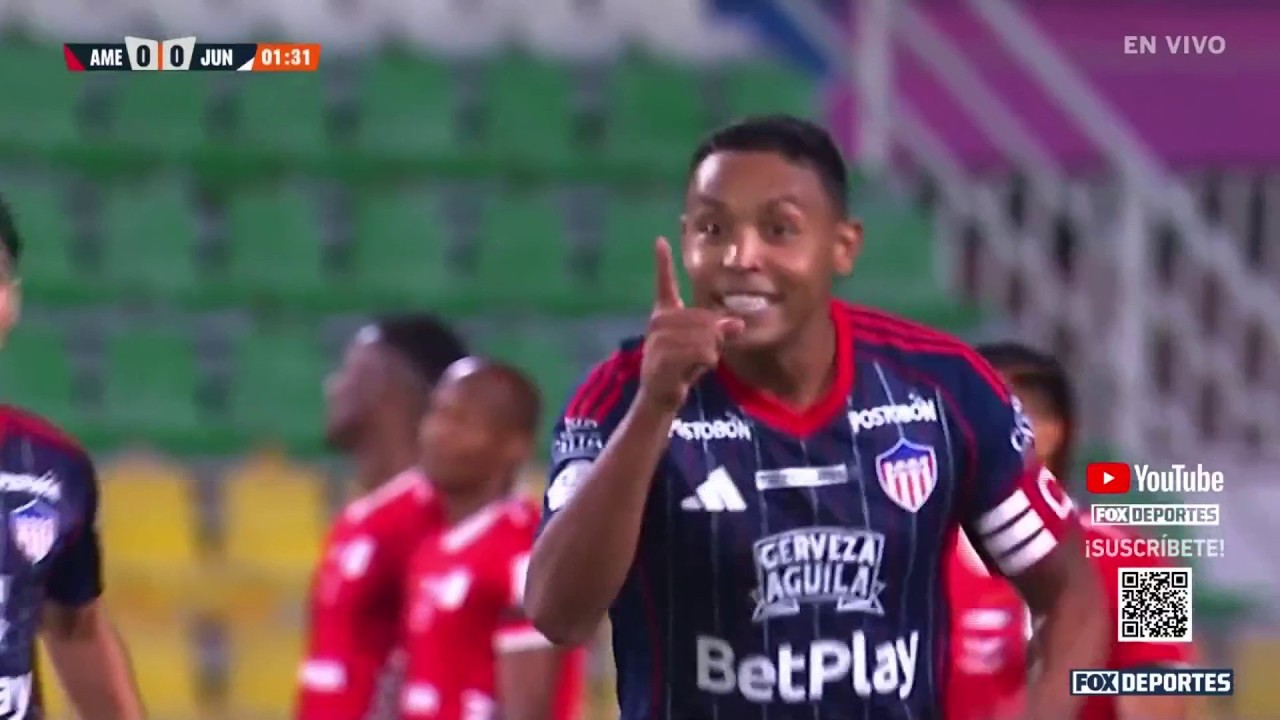 😤 GOLAZO DE TIRO LIBRE Luis Muriel | América de Cali 0-1 Junior | Clausura 2026 | Liga Dimayor