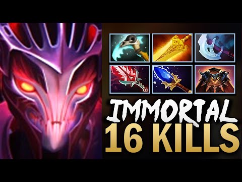 Spectre Gameplay with Bloodthorn and Aghanims - Yatoro Dota Style