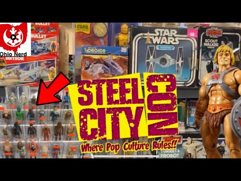 Crazy Finds Toy Hunting Huge Steel City Con