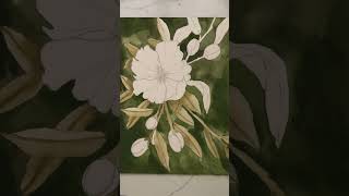 Download lagu Vintage Botanical Painting of White Flower with Watercolor   Gouache mp3