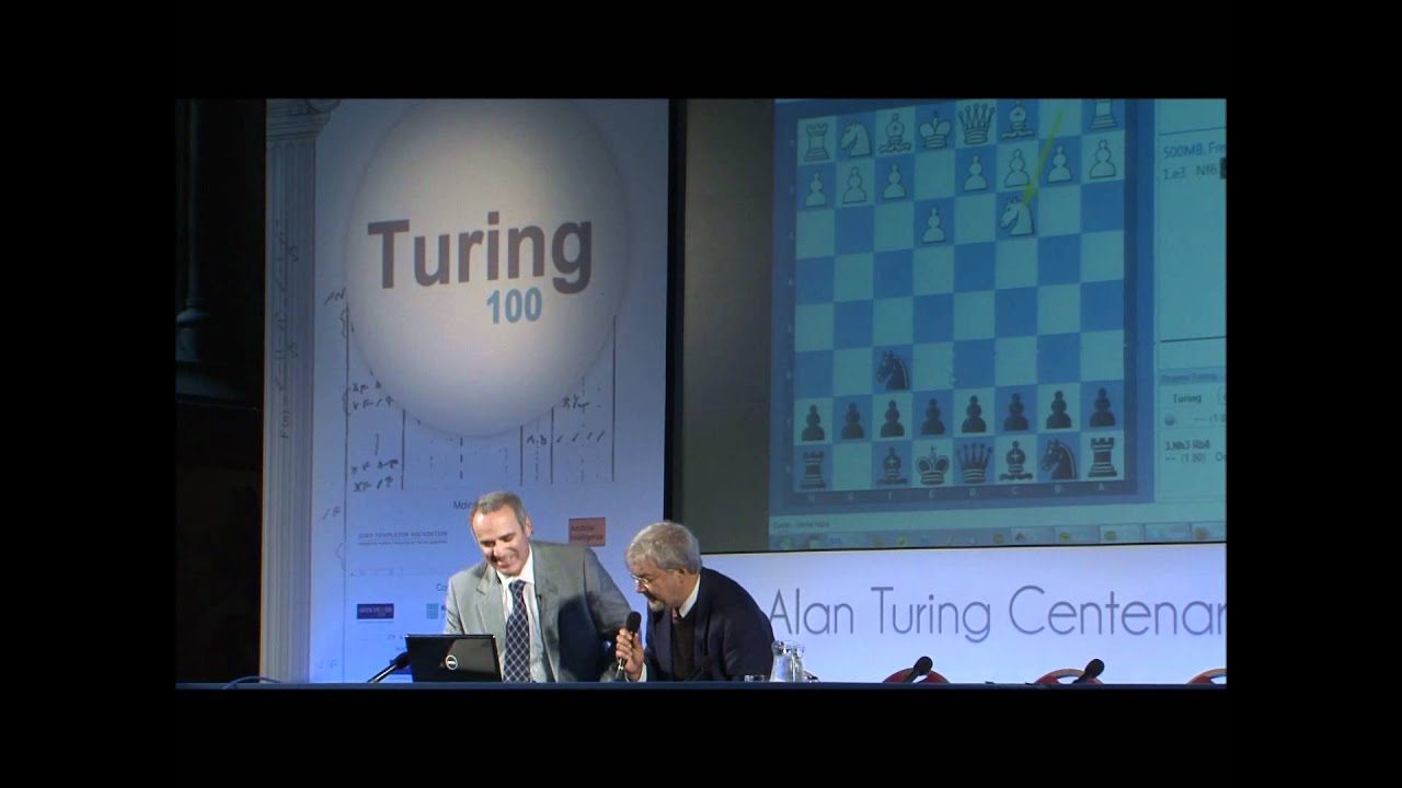 Garry Kasparov And Alan Turing Play Chess