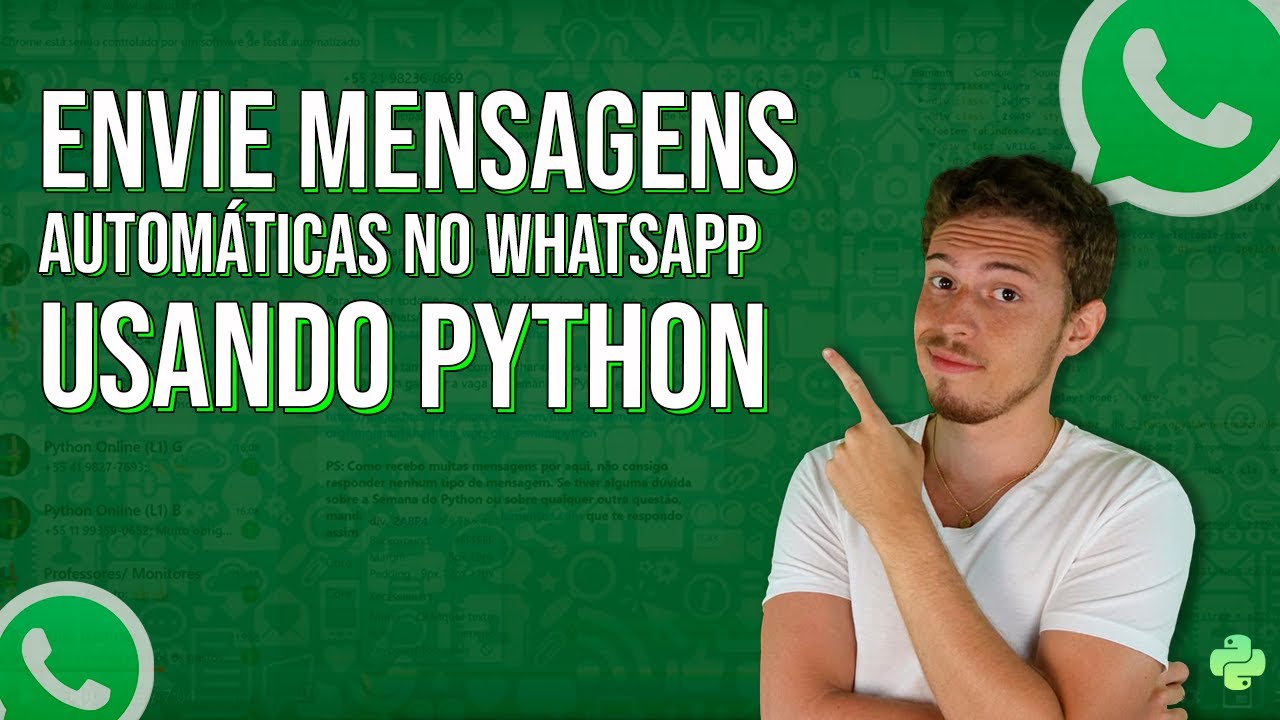 Automatizar Envio de Mensagens no WhatsApp Usando Python