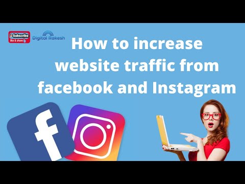 How to increase website traffic from Facebook and Instagram