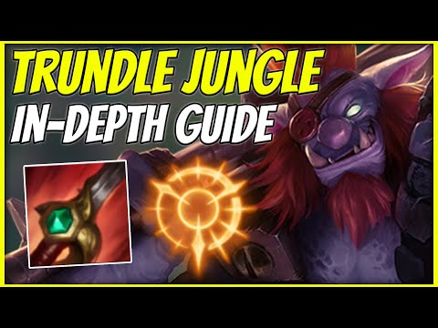 GUIDE ON HOW TO PLAY TRUNDLE JUNGLE IN SEASON 10 - SUPER BEGINNER FRIENDLY CHAMP - League of Legends