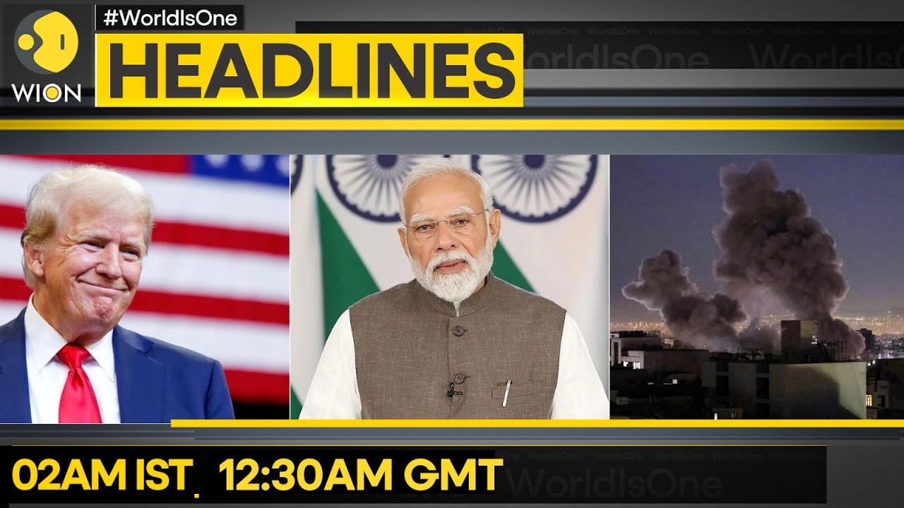 US-Israel Strike Iran: PM Modi Condemns Strikes on UAE | US Says IRGC HQ Destroyed | HEADLINES