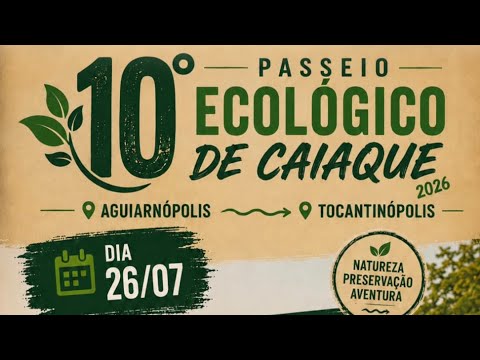 Alguns momentos do 10° Passeio Ecológico de caiaques entre Aguiarnópolis a Tocantinópolis 28km