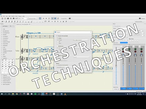 MuseScore Tutorial 6 - Orchestration techniques