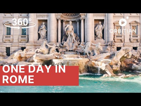 One Day in Rome Trailer - VR/360° guided city tour (8K resolution)