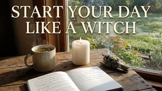 Daily Wiccan Morning Ritual: Start Your Day with Magic, Elements & Intentions