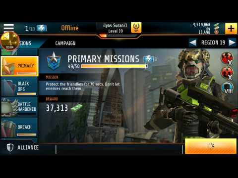 Kill Shot Bravo Region☆♡ 19=50♡☆ Primary Mission Complete