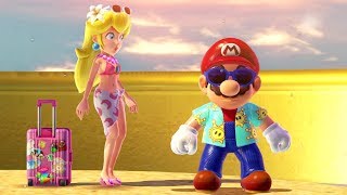 Super Mario Odyssey - Mario Sunshine Outfit (Luigi&#39;s Balloon World DLC)